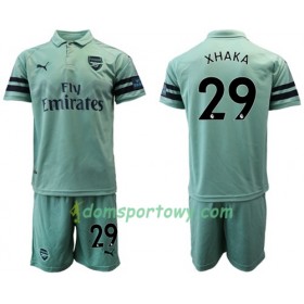 Koszulka Arsenal Xhaka 29 Dziecięcy Trzeci Koszulki Piłkarskie 2018-2019 Krótki Rękaw